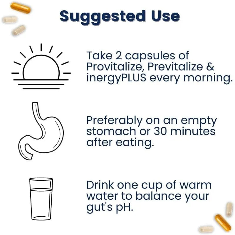 Women'S Package Capsules - Energy Vitamins, Probiotics, Probiotics, Digestive Immune Health Support, Reduce Abdominal Distension