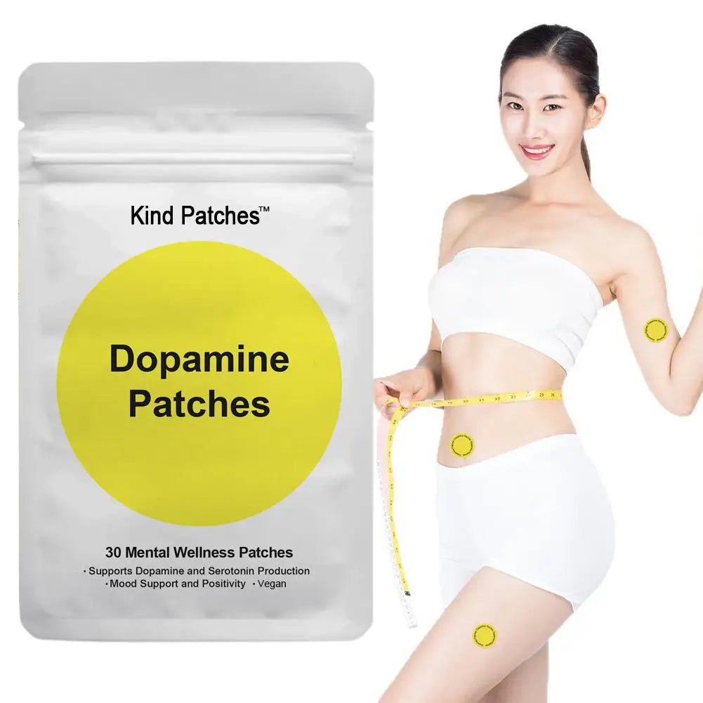 30Pcs Dopamine Fat Patch Environmentally Friendly Packaging Improve Mood and Concentration Dopamine Fat Patch