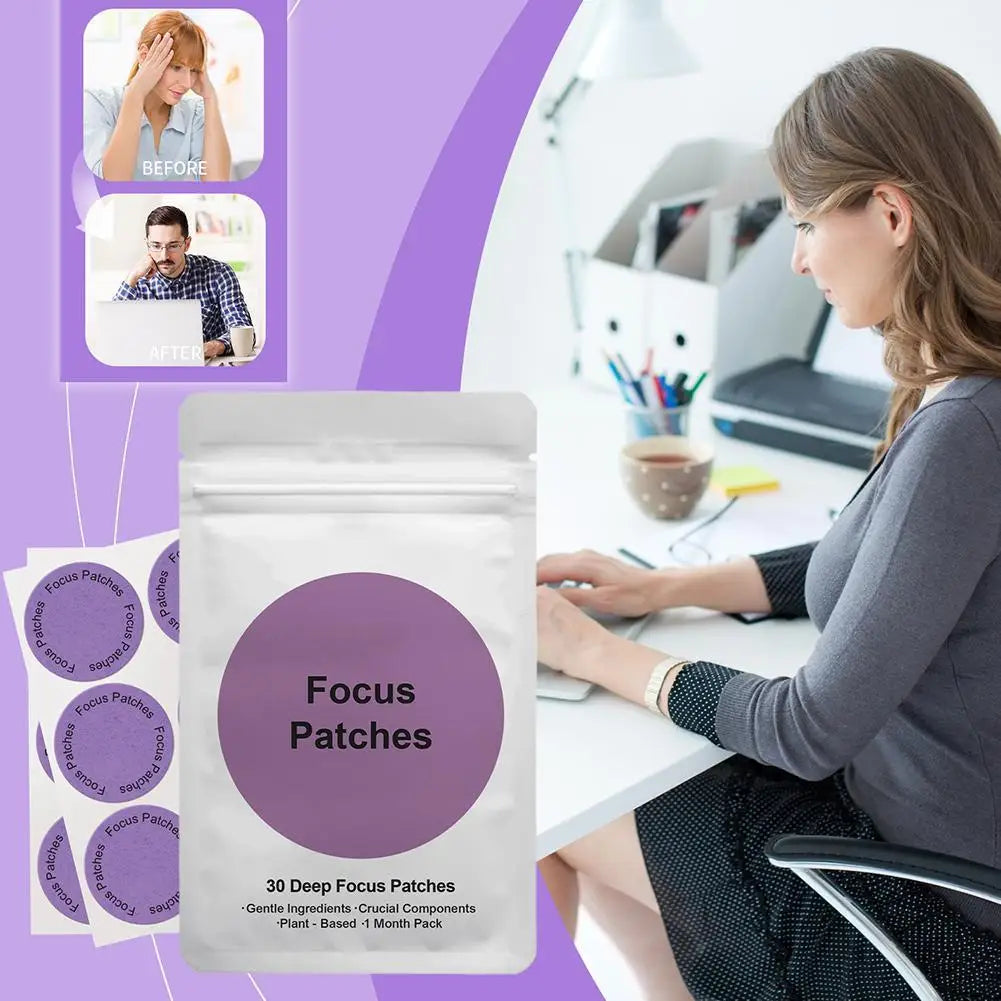 Body Care Assist Patches Stay Focused Provide Motivation Positive Mindset Reduce Distractions Body Care Aid Patch Health