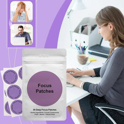 Body Care Assist Patches Stay Focused Provide Motivation Positive Mindset Reduce Distractions Body Care Aid Patch Health