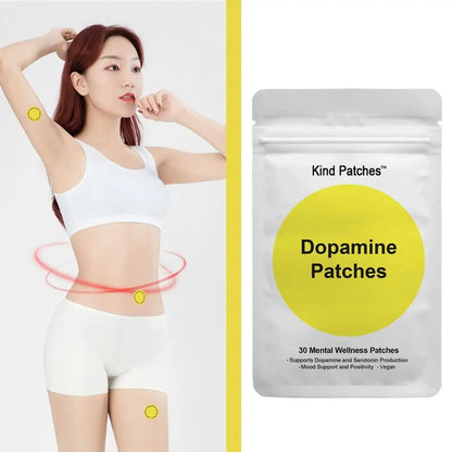30Pcs Dopamine Fat Patch Environmentally Friendly Packaging Improve Mood and Concentration Dopamine Fat Patch