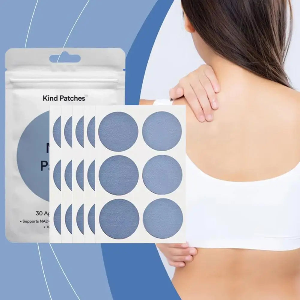 NAD Body Patches Gentle Soothing Enhance Energy Immune Support Weight Loss Patches,Relieve Body Fatigue Stickers